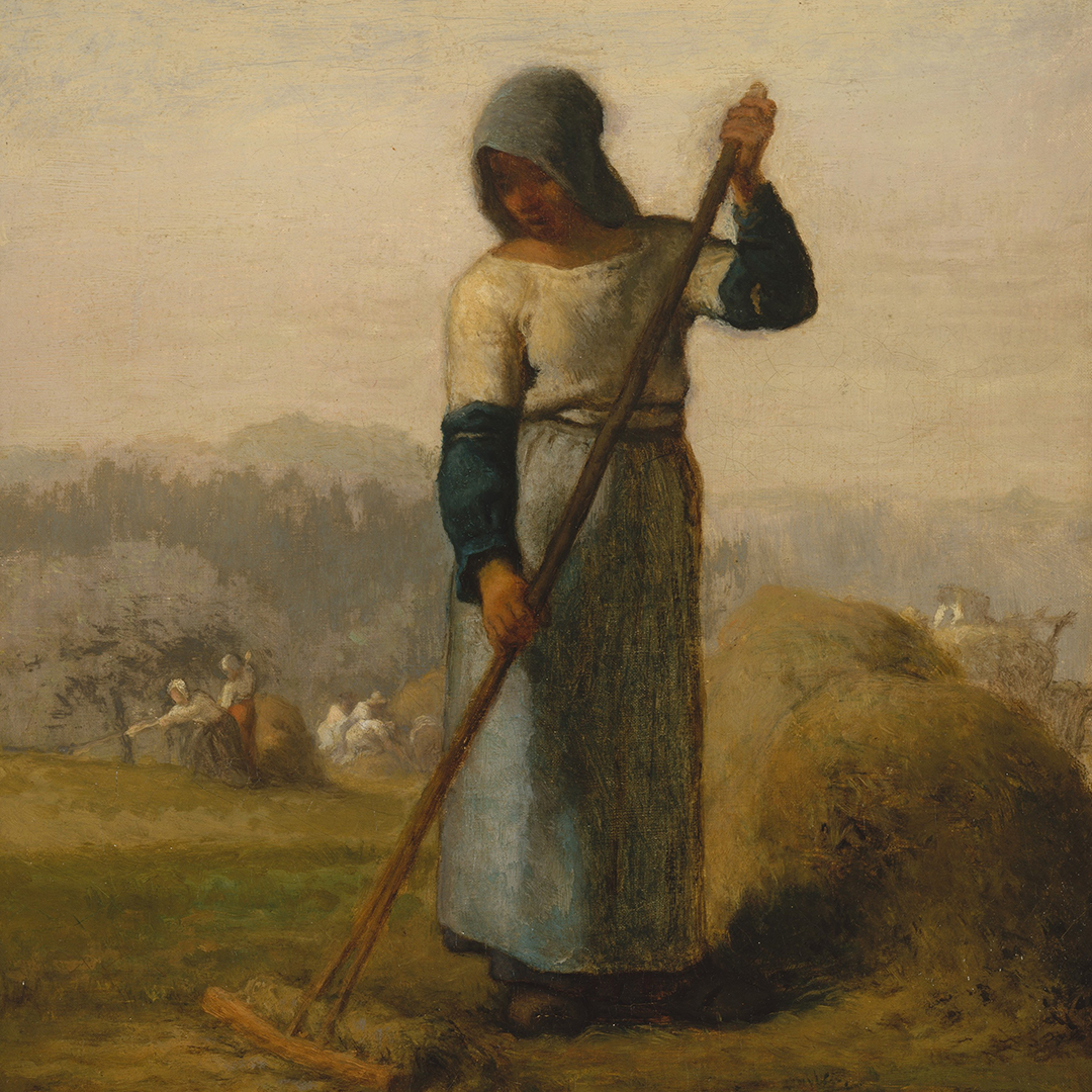 Woman with a Rake