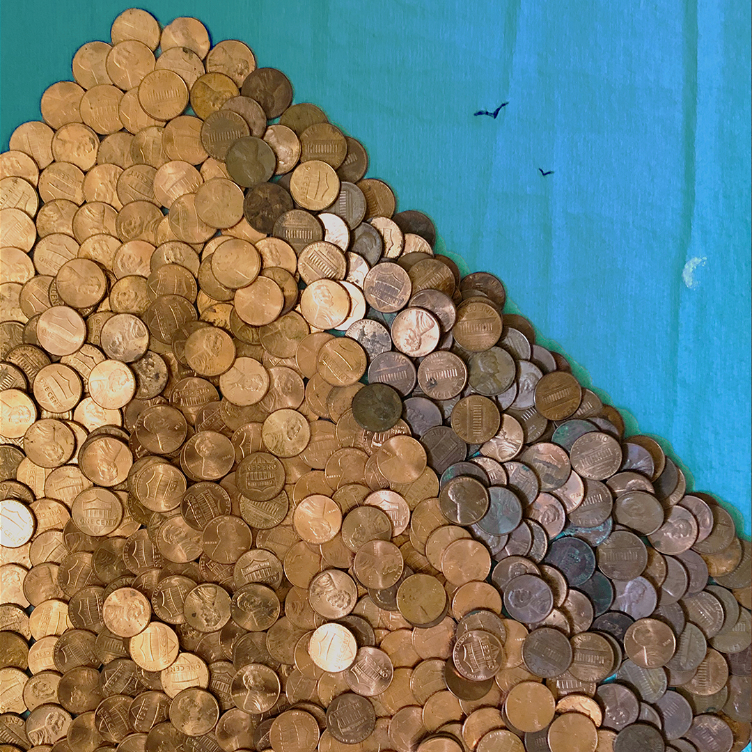 The Great Pyramid with Pennies