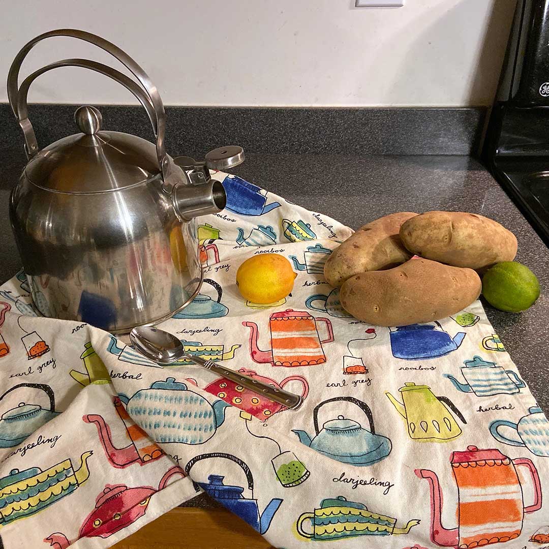 Still Life with Teapot and Potatoes