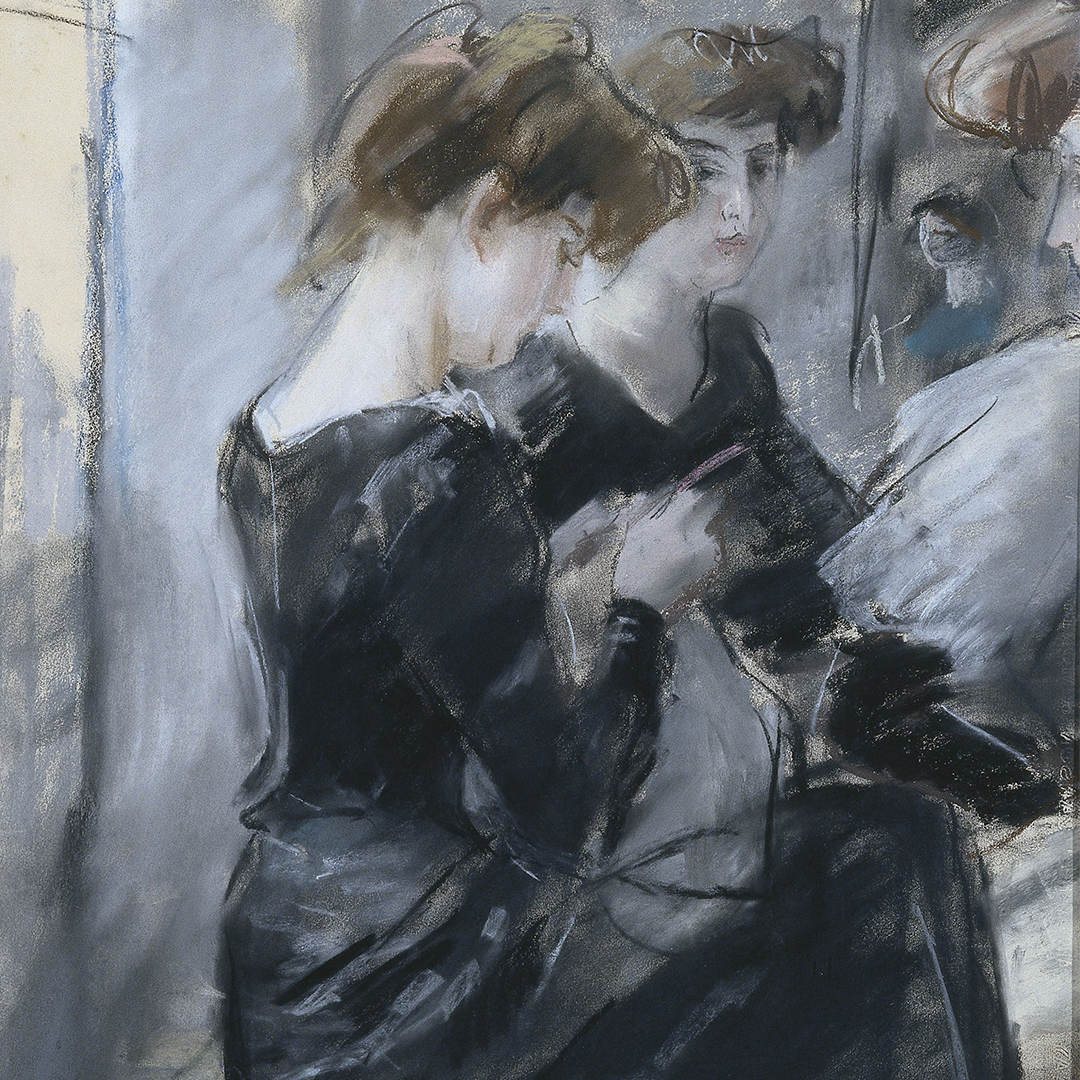 Modistenatelier by Isaac Israels